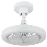 03680W - LED stropni ventilator LIDEA sa funkcijom prigušiva, LED/20W/230V, 3000-6500K, bela + daljinski upravljač