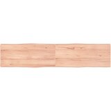 Stolna ploča svjetlosmeđa 180x40x(2-4) cm obrađena hrastovina | Eponuda.com