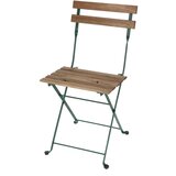 Esschert Design Zeleno-bež metalna vrtna stolica - | shoptok.hr