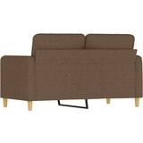  Dvosjed od tkanine smeđi 120 cm | shoptok.hr