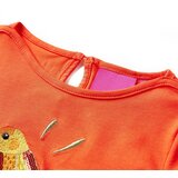  Dječja majica s dugim rukavima tamnonarančasta 116 | shoptok.hr