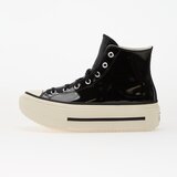 Converse Sneakers Chuck Taylor All Star Lift Double Stack Platform Patent Leather Hi Black/ Egret/ Black EUR 39 Cene