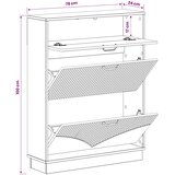  Ormar za cipele HOORN 78 x 24 x 100 cm Konstruirano drvo | shoptok.hr