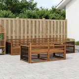  Set vanjskih sofa 7 kom. Prirodna | shoptok.hr
