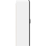  Zidni stakleni ormarić Crna 60 x 31 x 100 cm Konstruirano drvo | shoptok.hr