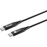 Equip USB 4 Ultra Slim C to C Cable, 1.2m, PD240W, 4K /60Hz, 40Gbps, Black | shoptok.hr