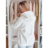 DStreet Bluza damska oversize z kapturem SPECIAL KITTY biała | Shoptok.si