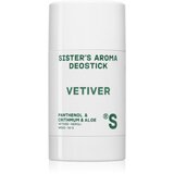 Sister's Aroma Vetiver Deostick trdi deodorant proti neprijetnemu vonju in potenju 50 g Cene