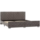 Furnova Posteljni okvir siv žamet 180x200 cm, (21931485) | Shoptok.si