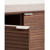 Kave Home Temno rjava TV omarica v orehovem dekorju 200x46x40 cm Norlen – | Shoptok.si