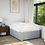 vidaXL Okvir kreveta svjetlosivi 120 x 190 cm od tkanine | shoptok.hr