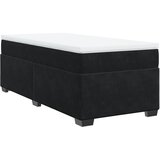 Box spring krevet s madracem crni 90x200 cm baršunasti | shoptok.hr