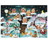  PUZZLE 500 KOM TUBA CHRISTMAS "GINGERBREAD WORLD" INTERDRUK | shoptok.hr