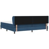  s opruga kutije s uzglavljem Plava 200 x 200 cm tkanina | shoptok.hr