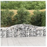  Lučne gabionske košare 5 kom 400x50x60/80 cm pocinčano željezo | shoptok.hr