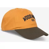 Wood Wood Bombažna bejzbolska kapa Brian rumena barva
