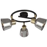 Klausen KL163004 - Spot svetiljka SMOKY 3xE14/9W/230V crna/mesing/siva | Eponuda.com