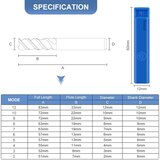 EFUTURETIME 10x Komplet 2-12 mm HSS 4-reznih rezkarjev | Shoptok.si
