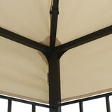  Sjenica s LED svjetlosnim trakama 3 x 4 m krem | shoptok.hr