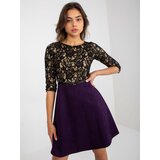LAKERTA Dress-LK-SK-506582.04P-dark purple | ePonuda.com