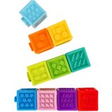 BamBam Rubber Blocks mehke senzorične igralne kocke 6m+ Animals 10 kos | Shoptok.si