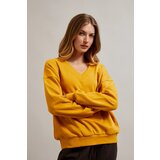 Marisse Women's Sweatshirt Z-Bl-4511 Mustard Cene