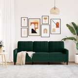  Trosjed tamnozeleni 180 cm baršunasti | shoptok.hr