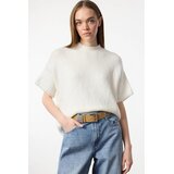 TRENDYOLMILLA ženski duks Twoaw25Kz00021, krem | Eponuda.com