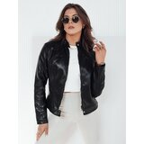 DStreet Kurtka skórzana damska KLIROS czarna | Shoptok.si