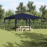 vidaXL zabavni šotor modra 4x4 m PE | Shoptok.si