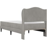  Okvir za krevet 2 kom. Svjetlosiva 90 x 190 cm Baršun - Svjetlosiva 90 x 190 cm | shoptok.hr