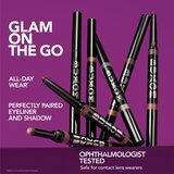 Buxom FLIP SIDE DUAL-ENDED EYELINER & SHADOW kremasto senčilo in črtalo za oči v svinčniku odtenek Burgundy Bestie 0.78 g | Shoptok.si