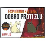 Exploding Kittens Exploding kitten INC Družabna igra Explovne Muce: Dobro proti zlu Cene