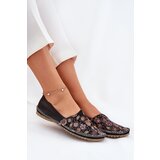 Maciejka Leather Patterned Ballet Flats | shoptok.hr