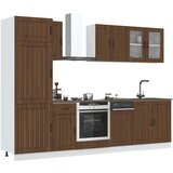 8-dijelni set kuhinjskih ormarića Kalmar konstruiranog drva | shoptok.hr