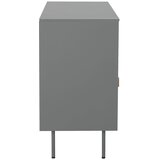 Støraa Siva kovinska vitrina 104x80 cm Rosalie – | Shoptok.si