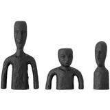 Bloomingville Komplet 3 kovinskih kipcev Rhea, višina 14,5 cm