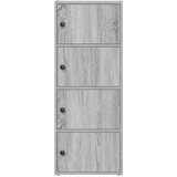  Regal za knjige boja hrasta 40x24x102 cm konstruirano drvo | Eponuda.com