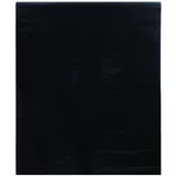 vidaXL Folija za okna statična matirana črna 60x2000 cm PVC