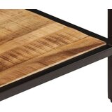 vidaXL Klubska mizica 45x45x35 cm trden robusten mangov les | Shoptok.si