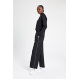 Defacto Fit Wide Leg Pocketed Wide Leg Standard Pique Sweatpants