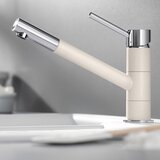 Blanco slavina KANO SILGRANIT-LOOK NJEŽNO BIJELA / KROM VT | shoptok.hr