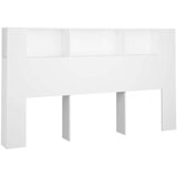  Vzglavna omarica bela 180x18,5x104,5 cm, (20644983) | Shoptok.si