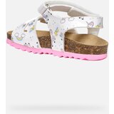 Geox White Girls Sandals Chalki - Girls | shoptok.hr