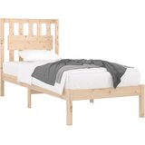  Okvir za krevet od masivnog drva 90 x 190 cm jednokrevetni | shoptok.hr