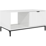  Kava Stol Visoki sjaj bijela 90 x 49 x 46 cm Konstruirano drvo | Eponuda.ba