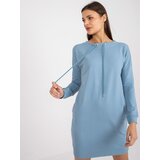 BASIC Feel Good Dress-AP-SK-A-006.73-Light Blue | Shoptok.si