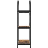  Polica Dimljeni hrast 60 x 30 x 109 cm Konstruirano drvo | Eponuda.com