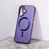  Torbica Magsafe Stripe za iPhone 16 6.1 ljubicasta Cene