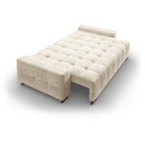 Cosmopolitan Design Bež baršunasti sklopiva/s prostorom za odlaganje sofa 250 cm Wicklow – | shoptok.hr